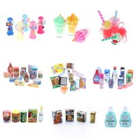 New Miniature Dollhouse Pretend Food Daily Necessities 1/6 1/12 Scale Supermarket Miniatural Food For Dollhouse Decoration