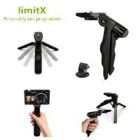 Limitx Camera Mini Tripod Stand Holder For Panasonic Lumix TZ200 TZ110 TZ100 TZ90 TZ80 TZ70 TZ60 TZ50 TZ40 TZ30 TZ20 TZ10 FT30