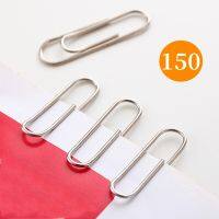 150Pcs Silver Paper Clips File Assortment Tool Paper Clips for Paperwork Ideal for Home School Office Use Paperclip Bookmark