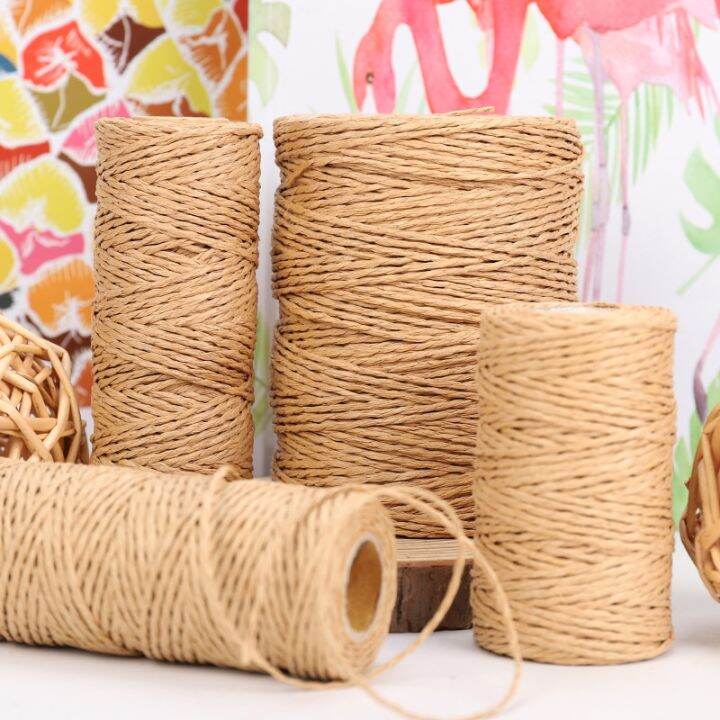 yf-100m-raffia-paper-rope-cord-string-1-5mm-twisted-for-wrapping-crafting-packing