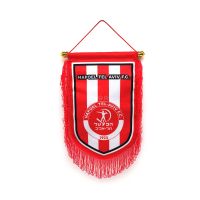 ▽♠ Hapoel Tel Aviv Hanging Flag Banner Double Sided Christmas Decorations Family Hanging Flag Banner Gift