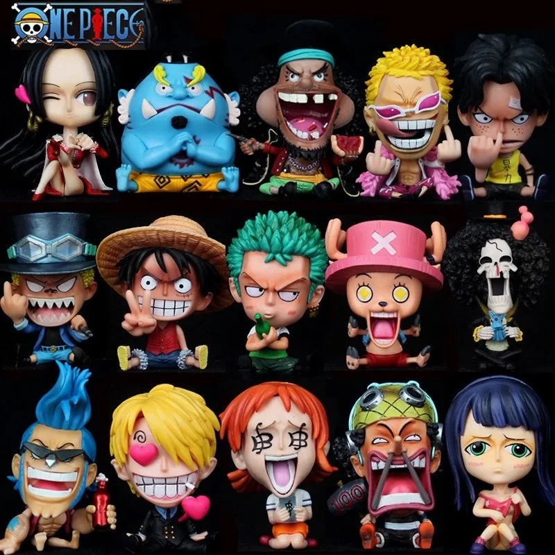 One Piece - Luffy, Zoro, Nami, Sanji, Chopper & Ace - Three