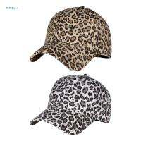 Fashionable Men Womens Leopard Print Baseball Sports Dancing Party Snapback Hip-Hop Adjustable Sun Hat