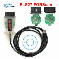 ELS27 FORScan V2.3.8 OBD2 Scanner PIC24HJ128GP FTDI Mircochip ELS 27 Multi Language ELS27 for FordMazdaLincolnMercury