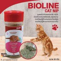 Bioline CATNIP ผงแคทนิป จากธรรมชาติ 100% ของเล่นแมว ช่วยให้แมวรู้สึกผ่อนคลาย ขนาด 30 กรัม โดย Yes Pet Shop