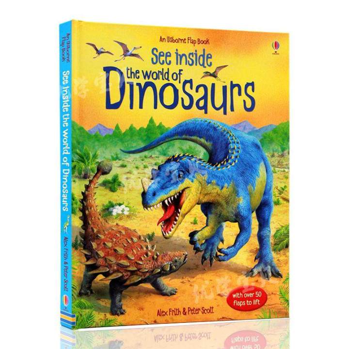 look-at-the-original-picture-book-of-dinosaur-world-in-english-usborne-see-inside-the-world-of-dinosaurs