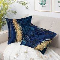 【hot】❈☁♦ 4 Pack Cushion Covers 18X18 Inches Throw Cases With Invisible Sofa Livingroom Bedroom