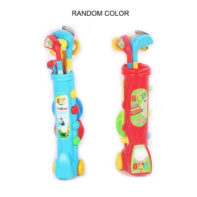Plastic Kids Golf Set Mini Putter Golf Club Toy Child Funny Sports Outdoors Exercise Game