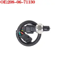 Accesorios Para Excavadora De Maquinaria De Concción เซ็นเซอร์ De Presión Para Komatsu PC400-7 450, 7, 400, 208, 71130,แผ่น2080671130พร้อมเซ็นเซอร์/