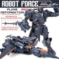 YS-02 Plane Robot Transformation Anime Action Figure Movie Toys Cool Children Gifts Alloy Version With Weapon
