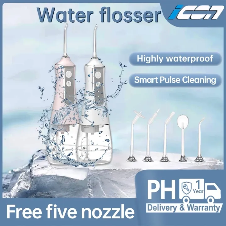 Care Self ICON Waterpik Water Flosser Teeth Cleaner Oral Irrigator