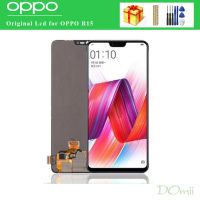 จอแสดงผล LCD ดั้งเดิม6.28 "สำหรับ OPPO R15หน้าจอ LCD สัมผัสทำให้เป็นดิจิทัลประกอบชิ้นส่วนที่สามารถเปลี่ยนได้สำหรับ OPPO R15 Pro LCD Display