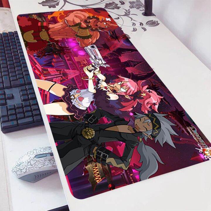 mousepad-disgaea-5-computer-gaming-accessories-non-slip-mouse-pad-xxl-mausepad-logo-tappetino-mouse-keyboard-mat-tapis-de-souris