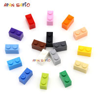 500pcs 1x2 Dots DIY Building Blocks Thick Figures Bricks Educational Creative Plastic Toys for Children Compatible With 3004