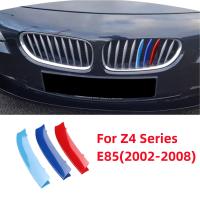 สำหรับ BMW Z4 Series E85 2002-2008รถ3D M จัดแต่งทรงผมกระจังหน้าตัดกันชนปกแถบสติกเกอร์อุปกรณ์ภายนอกตกแต่ง