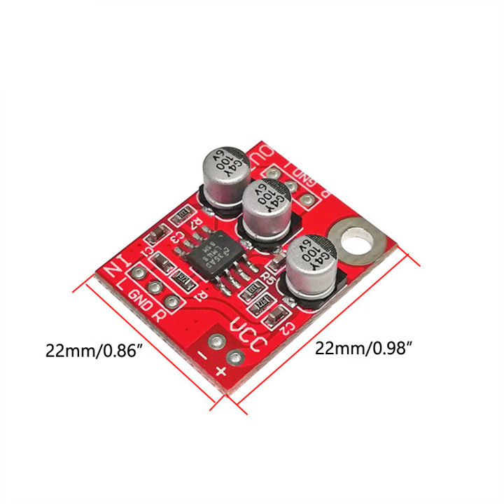 pcbfun-โมดูลเครื่องขยายเสียงหูฟังบอร์ดเครื่องขยายเสียงหูฟัง-lm4881สามารถถูกใช้เป็นเครื่องขยายเสียงล่วงหน้าเครื่องขยายเสียงได้