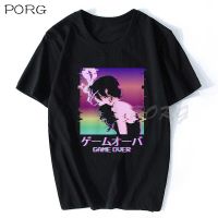 ญี่ปุ่น Vaporwave Sad Anime สาวเกมฤดูร้อน O-Neck เสื้อ T Vintage Graphic Cotton เสื้อยืด Drop Shipping ชายเสื้อ S-5XL