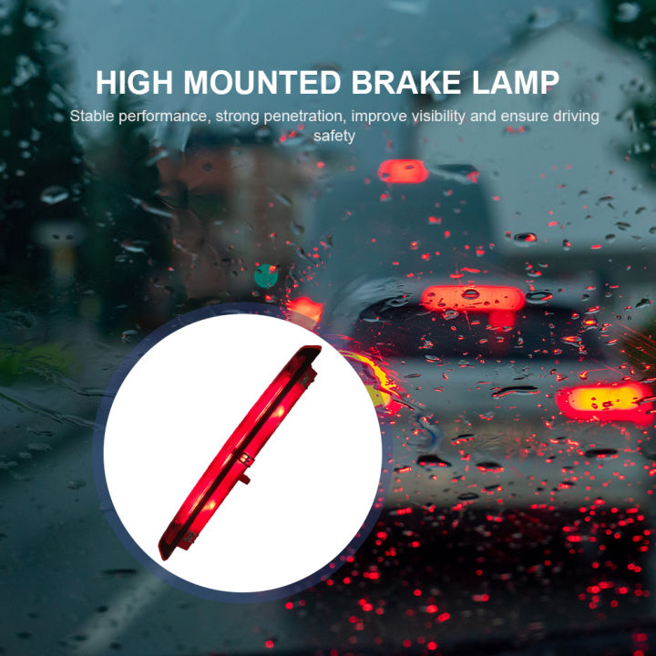 อุปกรณ์เสริมในรถยนต์โคมไฟภูเขาสูงแสงสีแดงไฟเบรกที่สามสำหรับฟอร์ดหนี-kuga-2013-2014-2015-2016