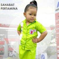 เครื่องแต่งกาย PERTAMINA แบบมืออาชีพ รุ่นล่าสุด | Pertamina SPBU | ชุดยูนิฟอร์มแรก !!!