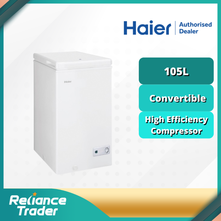HAIER 105L DUAL FUNCTION Chest Freezer BD138H Lazada
