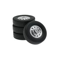 8Pcs Tire Tyre for D12 Mini 1/16 RC Drift Truck Car Spare Parts Accessories