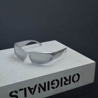 Millennium Future Technology Sense Punk Sunglasses ชายและหญิงแว่นกันแดดย้อนยุคสไตล์สตรีทสไตล์ฮิปสเตอร์ ...