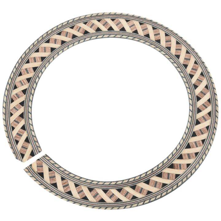 Classical Guitar Wood Inlay Soundhole Rosette Inner Dia 93Mm Lazada.co.th