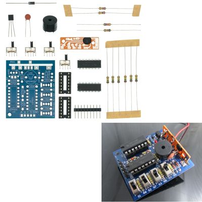 16กล่องดนตรีกล่องเสียง-16บอร์ด16โทนชุดอิเล็กทรอนิกส์โมดูล DIY ชิ้นส่วนอุปกรณ์สำหรับการเรียนรู้การเชื่อมงานบัดกรีชุดสำหรับ Arduino
