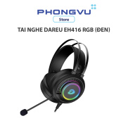 Tai nghe DareU EH416 RGB Đen - Bảo hành 12 tháng