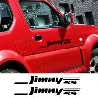 2PCS Car Door Side Stickers For SUZUKI Jimny Sierra JB64 JB74 RC Tuning Auto Accessories Sports Graphics Vinyl Film Decals