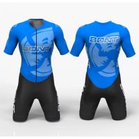 BONT Inline Skating Racing Skinsuit Men Speed Inline Roller Skate Sets Triathlon Clothing Ropa Ciclismo Skating Jumpsuit No Pads Training Equipment