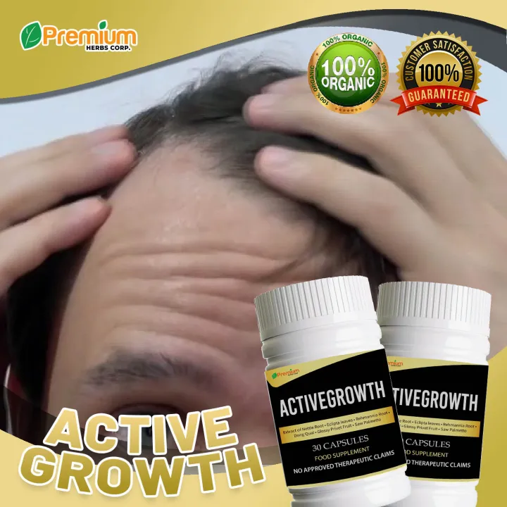 2PCS Active Growth Hair Supplement Pills Grower Growth for Hair Loss Hair Fall of Women Men 2PCS Active Growth Hair Supplement Pills Grower Growth for Hair Loss Hair Fall of Women Men