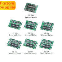 Papan Pelindung Baterai Lithium 3s 4s 25a 40a 60a 18650 Bms 11.1 V 12.6v 14.8v 16.8v 18.1venhanced Balance