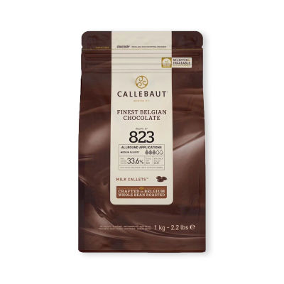 สินค้ามาใหม่! แคลเลอร์บาว มิลค์ช็อกโกแลต 33.6% 1 กก. Callebaut Milk Chocolate 33.6% 1 kg ล็อตใหม่มาล่าสุด สินค้าสด มีเก็บเงินปลายทาง