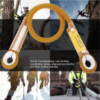 【ลดราคา】Rock Climbing Rope 60/120/150 ซม.กลางแจ้ง Survival เชือกรักษาความปลอดภัยสำหรับปีนเขาแหวนแบริ่ง