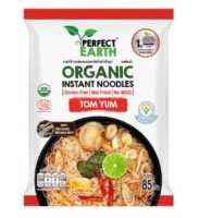 Perfect Earth Organic Instant Noodles Tom Yum เพอร์เฟคเอิร์ธ บะหมี่ข้าวกล้องออร์แกนิคกึ่งสำเร็จรูป รสต้มยำ (85 g)