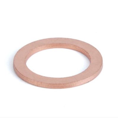 10-50pcs M5 M6 M8 M10 M12 M14 M16 M18 M20 M22 Solid Copper Washer Shim Flat Ring Gasket Rings Seal Plain Spacer Washers Fastener