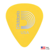 DAddario Guitar Pick ปิ๊กกีตาร์ ทรงมาตราฐาน วัสดุ Duralin แข็งแรงทนทาน ลดการเสียดทานของสายกีตาร์ให้โทนเสียงที่ สดใส กังวาน ( Bright Tone ) ( Light/Medium 0.85 mm.)