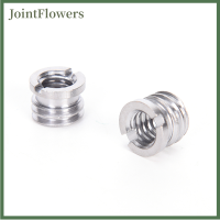 JointFlowers 1/4 "ถึง3/8" แปลงสกรู (5Pack) อะแดปเตอร์สำหรับขาตั้งกล้องและกล้องได้อย่างรวดเร็ว X8K5ใหม่