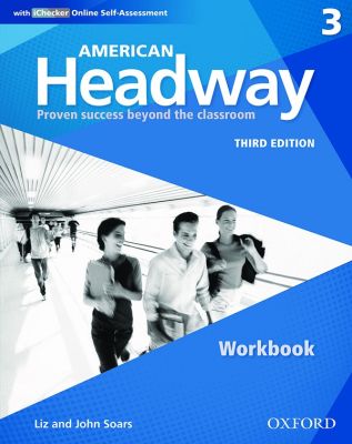Bundanjai (หนังสือคู่มือเรียนสอบ) American Headway 3rd ED 3 Workbook iChecker (P)