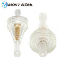 ALCON 2Pcs Clear 14 "รถจักรยานยนต์แบบอินไลน์แก๊สชุดกรองสำหรับ Dirt Bike A U Snowmobile