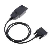 CCLight สายต่อ OBD2 16Pin ตัวผู้ถึง DB 15Pin สายเคเบิลเครื่องตรวจวินิจฉัย OBD II