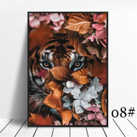 Animal Flower Lion Tiger Elephant Elk Orangutan DIY Cross Stitch 11CT Embroidery Kits Needlework Craft Set Dropshipping