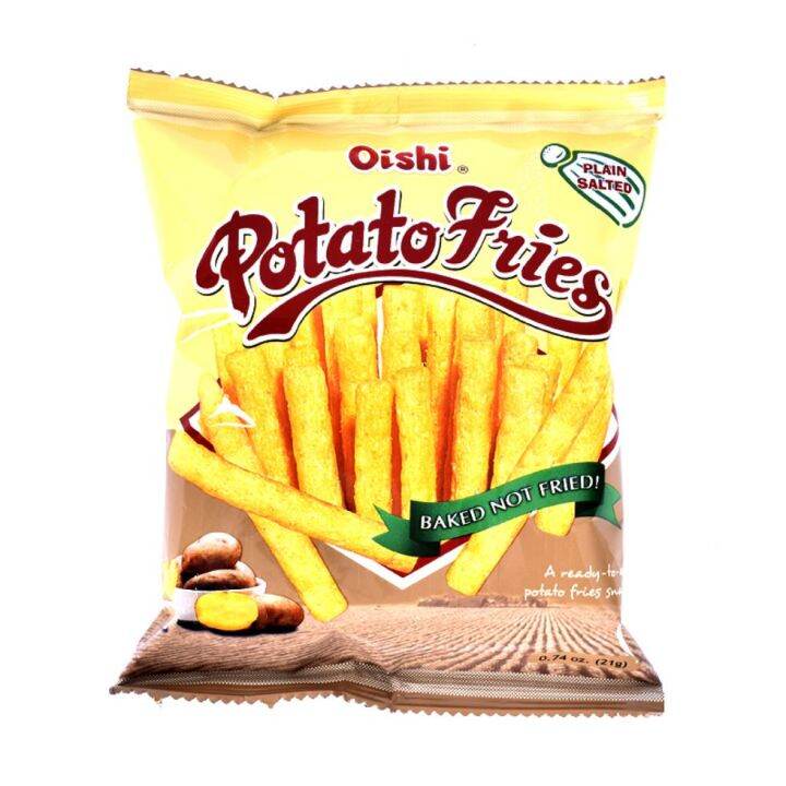 Oishi Potato Fries Plain Salted 21g Lazada PH