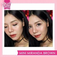 Mini Miranda Brown  มินิ สีน้ำตาล น้ำตาล โทนแบ๊ว Kitty Kawaii Contact Lens Bigeyes คอนแทคเลนส์ ค่าสายตา สายตาสั้น