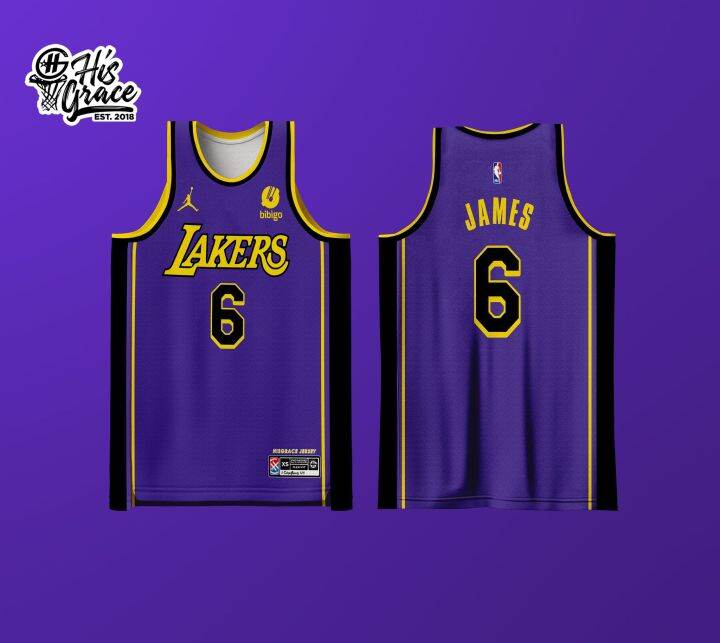 2023 LAKERS STATEMENT FULL SUBLIMATION HG JERSEY | Lazada PH