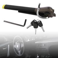 CCLight Steering Wheel Lock with 3Pcs Keys Car Automobile Steering Lock for Van