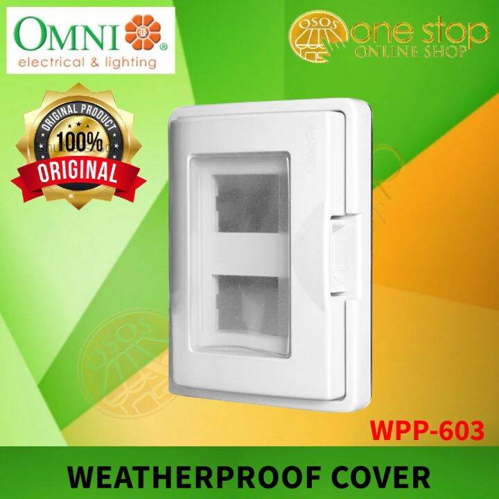OMNI Original Weatherproof Cover Outlets and Switches WPP603 •OSOS