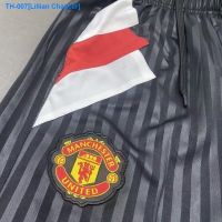 ✻❀❈ Lillian Chaucer The new Manchester uniteds shorts of the 23/24 season slacks side pocket embroidery edition speed dry breathable football pants