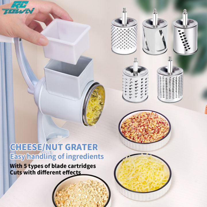 Manual Nut Grinder with Hand Crank Nut Chopper Peanut Grinder Dried Fruit  Crusher for Different Nuts for Baking for Kitchen